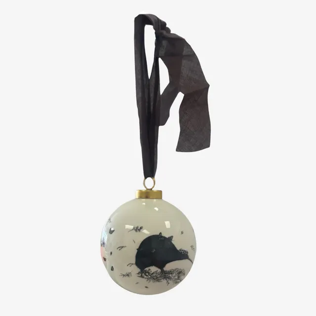 Christmas Bauble - Walking with Aroha - Kiwi - Katy Hayward