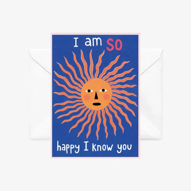 Card - Happy I know You - by Studio Soph