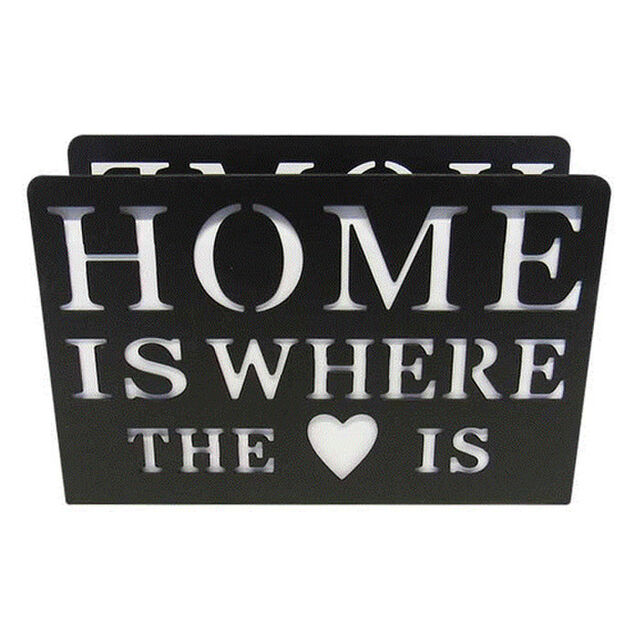 Napkin Holder - Home is where the heart is