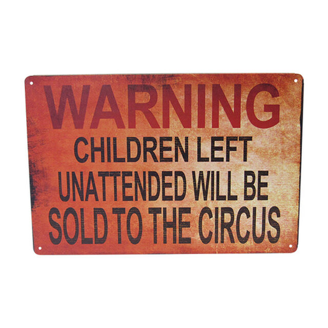 Art Tin - Circus Sign