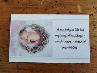 Welcome Baby Card