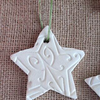 Matariki Clay Stars for Painting Craft