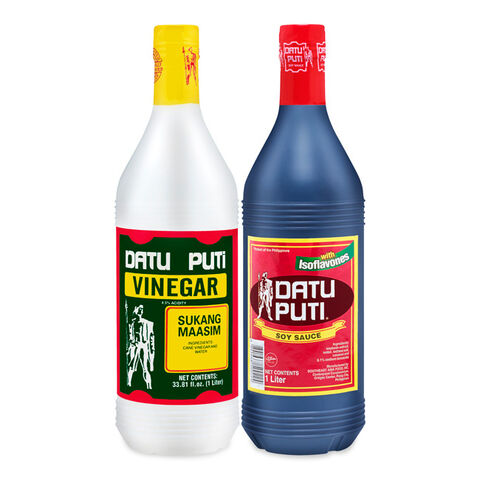 Datu Puti Vinegar/Soy Sauce Value Pack 1L