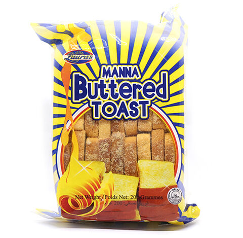 Lauras Manna Buttered Toast 200g