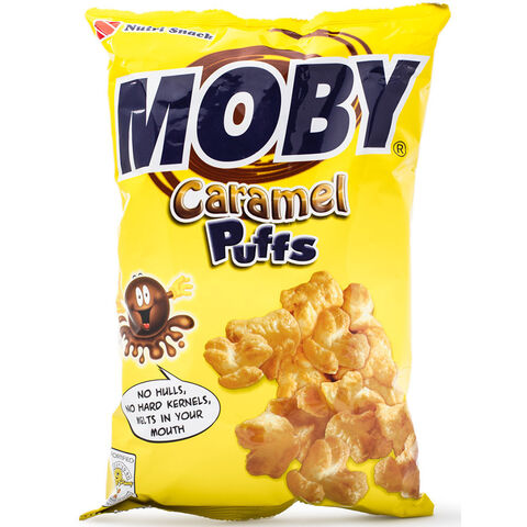 Moby Caramel Puffs 90g