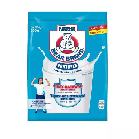 Bear Brand Fortified Powdered Milk 300g