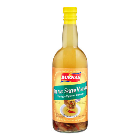 Buenas Hot and Spiced Vinegar Sinamak 750mL