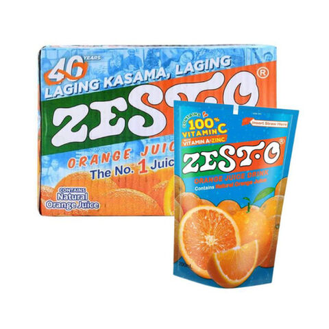 Zesto Juice Orange 200ml x 10PCS