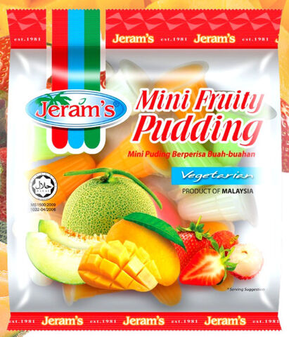 Jeram Mini Fruity Pudding[Mix] 19g x 12PCS