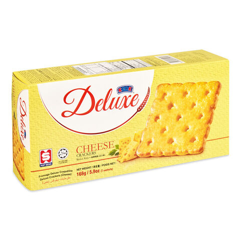 Kerk Cheese Deluxe Crackers 168g