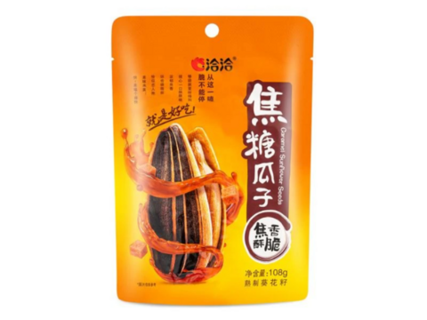 CHA CHA Sunflower Seed Caramel Flavour 108g