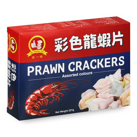 No.1 Prawn Crackers Assorted Colours 227g