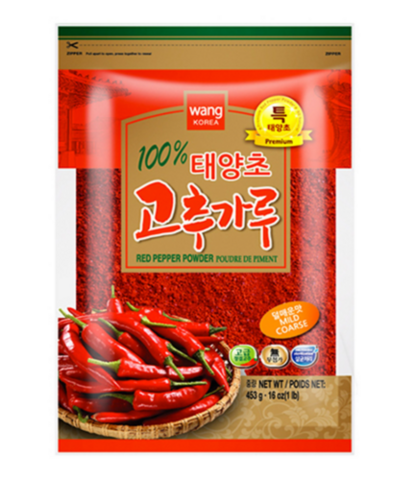 Wang Korea Premium Red Pepper Powder (Coarse) 453g