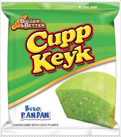 Cupp Keyk Buko Pandan 33g x 10pcs