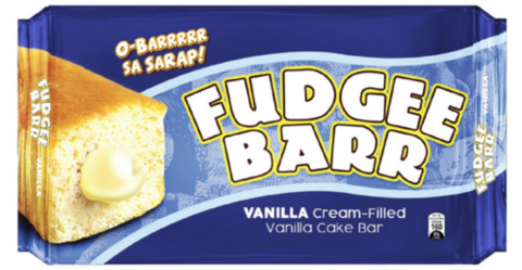 Fudgee Barr - Vanilla 40gx10PCS