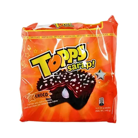 Cupp Keyk Topps Choco 34g x 10pcs