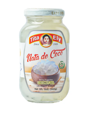 Tita Ely Nata de Coco Coconut Gel 340g White