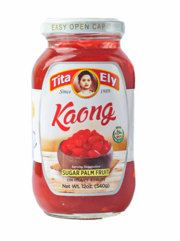 Tita Ely Kaong Palm Fruit 340g Red