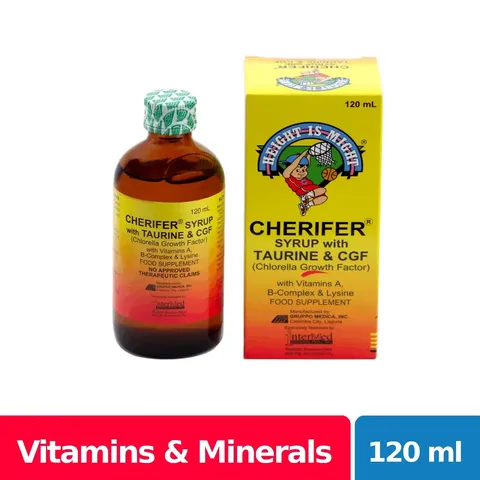 Cherifer Syrup with Taurine & CGF 120ml