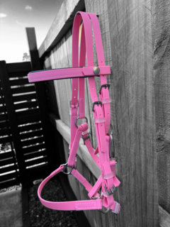 LS Deux Bridle - Pastel Pink