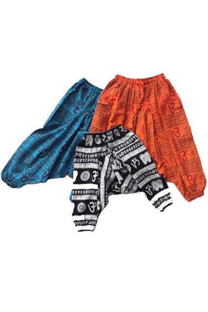 Kids OM Cotton Harem Pants