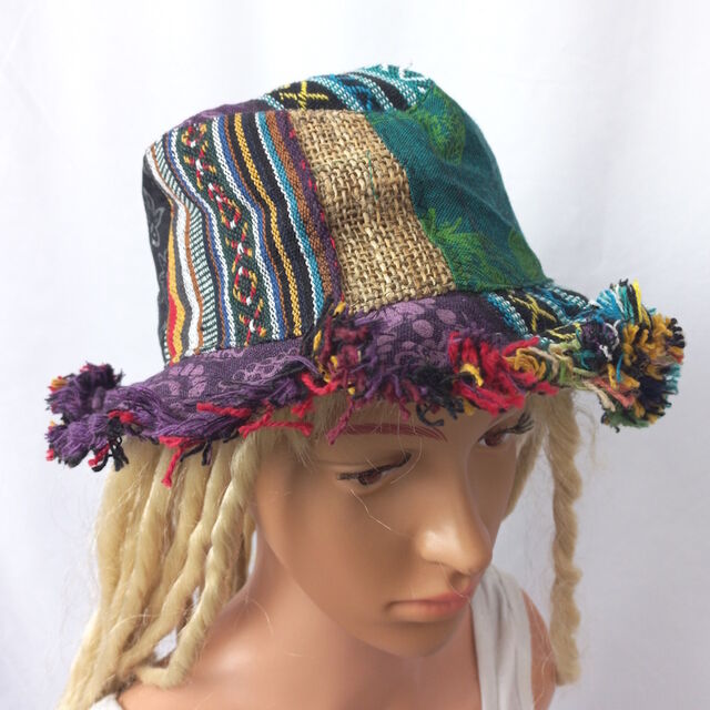 Childrens Mix Hemp Patch Hat