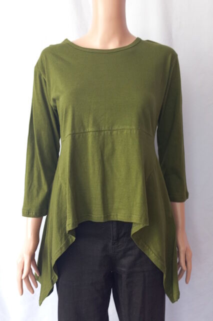 Drape Front Viscose Top