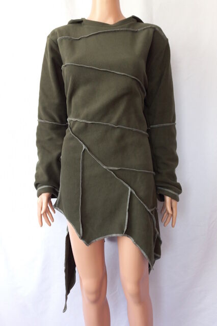 Fleece Leaf Dress