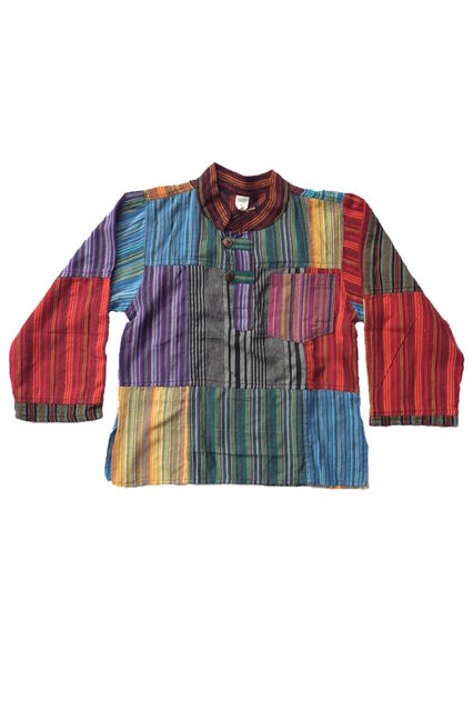 Children's Patch Cotton Shirt