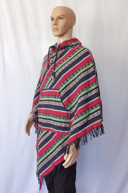 Gheri Cotton Regular Style Poncho