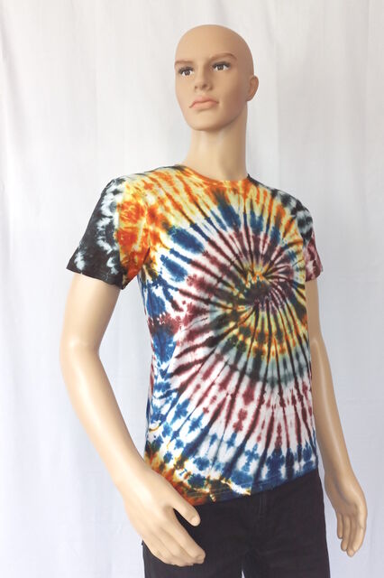 Tie Dye Cotton T Shirt