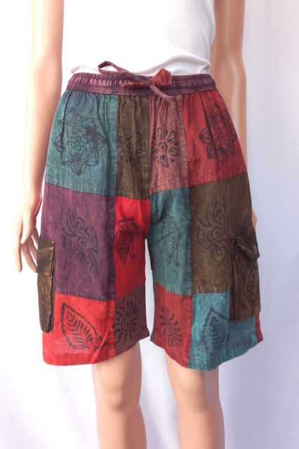 Himalayan Hippie Patch Shorts