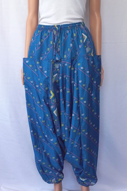 Silk Afghani Style Pants