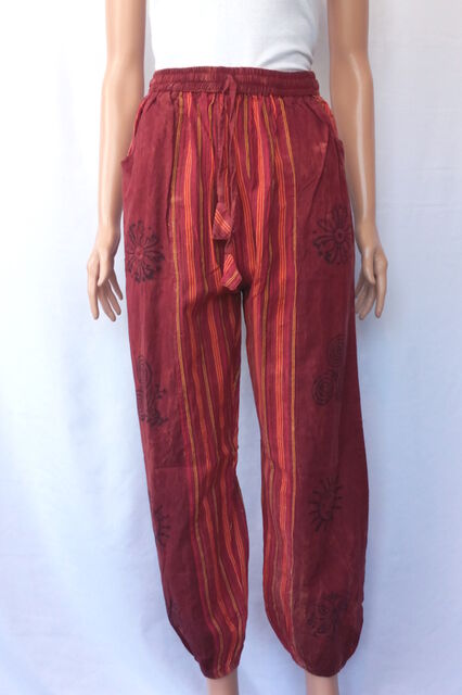 Block Print Cotton Pants