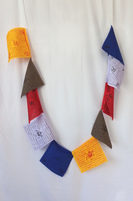 22cm Tibetan Buddhist Prayer Flag