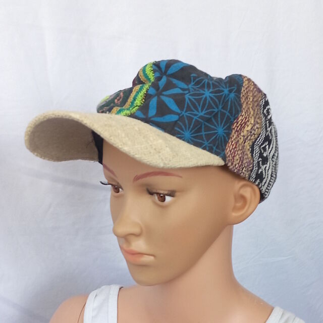 Patched Hemp Cotton Cap