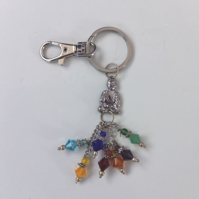 Chakra Buddha Key Chain