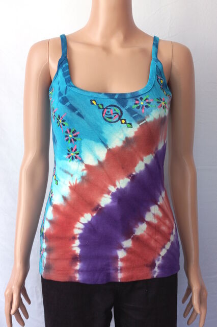 Tie Dye Hand Painted Tank Top