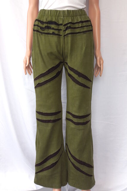 Inner Patch Rib Pants