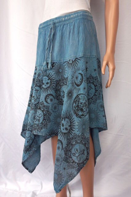 Tie Dyed Pixie Cotton Skirt