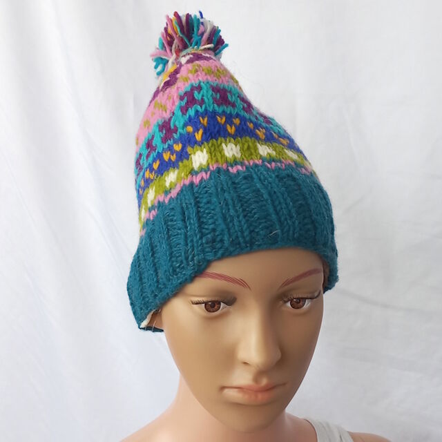 Hand Knitted Woollen Hat