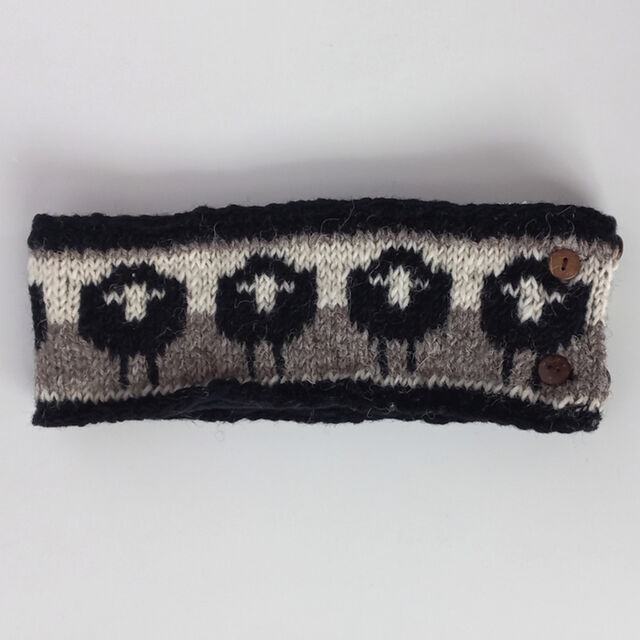 Sheep Design Woollen Headband