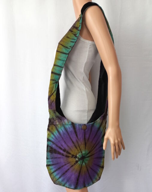 Tie Dye Cotton Jogi Bag