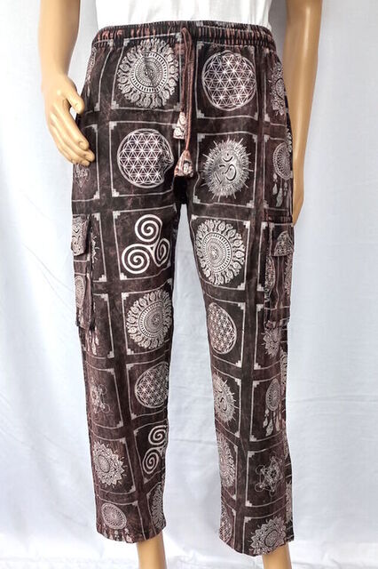 Full Print Bohemian Pants