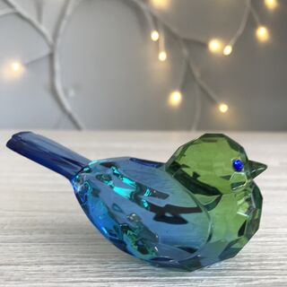 Rainbow Krystal Sitting Birds | Highland Creations