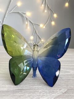 Rainbow Krystal Standing Butterflies | Highland Creations