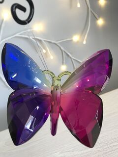 Rainbow Krystal Hanging Butterflies | Highland Creations