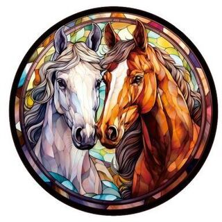Suncatcher - Horses - Large