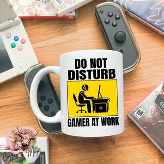 Do Not Disturb Gamer At Work Mug or Tumbler