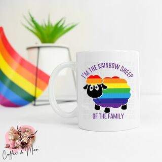 I'm The Rainbow Sheep Mug Or Tumbler